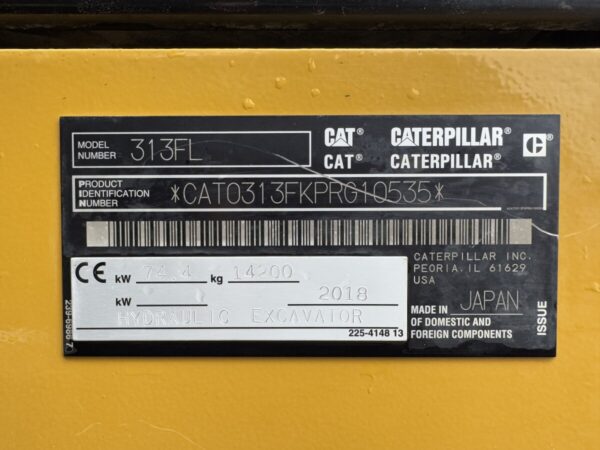 Caterpillar 313FL - Image 3